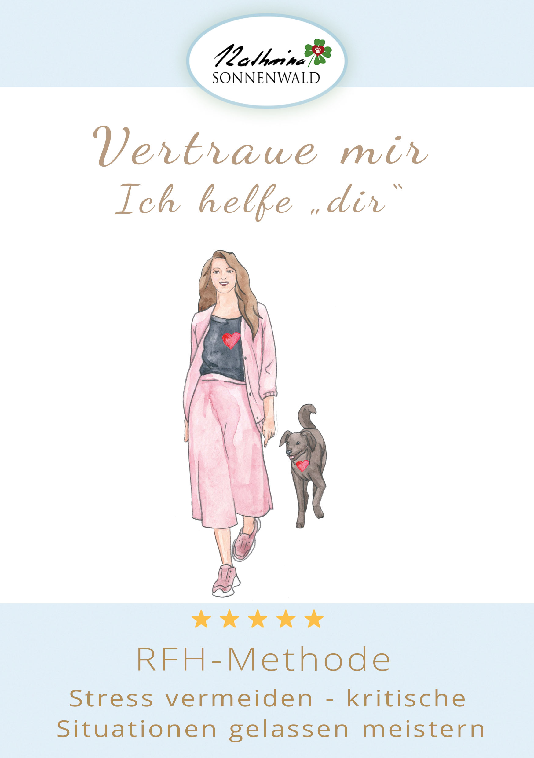 Hunde mental führen. Hilfe für mich Kursbild.