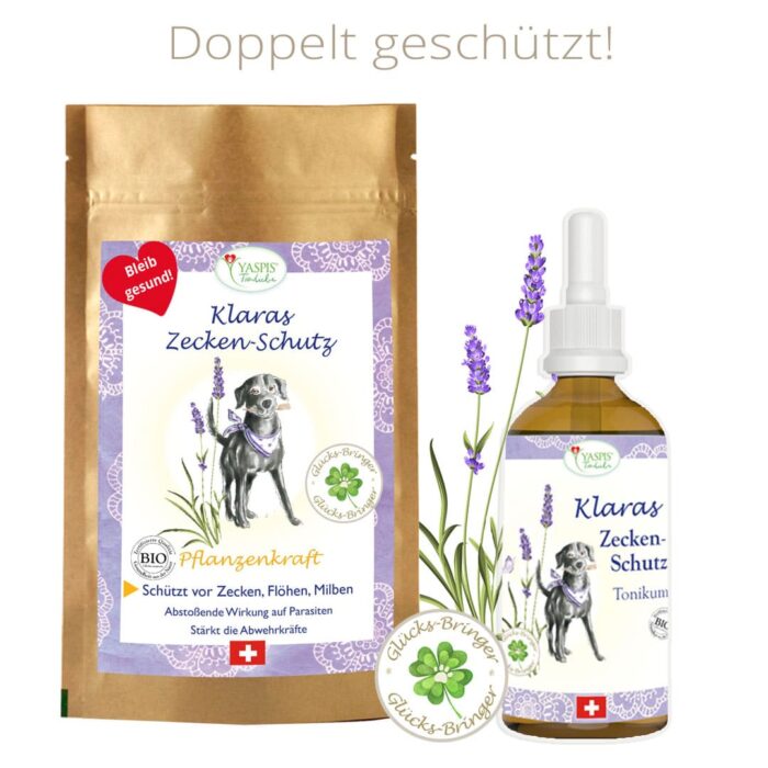 100% natürlicher Zeckenschutz.