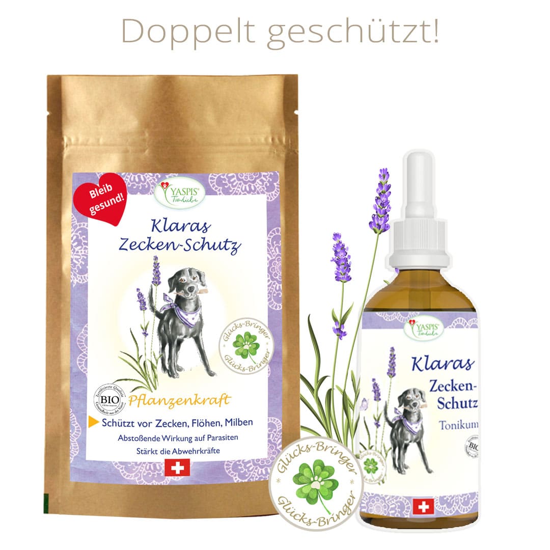100% natürlicher Zeckenschutz.